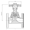 Nod. cast iron diaphragm valve | KP-9331